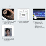 Maxbell FM Transmitter Receiver Bluetooth 5.1 Wireless for Mobile Phone for Android