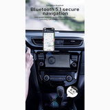 Maxbell FM Transmitter Receiver Bluetooth 5.1 Wireless for Mobile Phone for Android