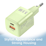 Maxbell 33W Dual Port Wall Charger Adapter Smart Chip for iOS Android Phones EU