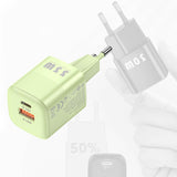 Maxbell 33W Dual Port Wall Charger Adapter Smart Chip for iOS Android Phones EU