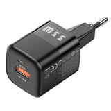Maxbell Compact 33W USB Dual Port Charger Travel for iOS Phone 8 - 13 Tablets EU