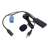 Maxbell Bluetooth 5.0 AUX in Cable with Mic 8Pin ISO Auxiliary for Blaupunkt Radio