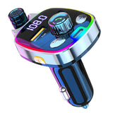 Maxbell FM Transmitter Dual USB PD Type C Fast Charge Charger Handsfree FM Modulator