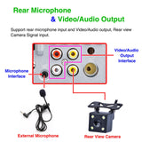 Maxbell 3.8 inch Bluetooth Car Radio 1 Din Rear View Quick Charge MP3 Dual USB