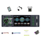 Maxbell 3.8 inch Bluetooth Car Radio 1 Din Rear View Quick Charge MP3 Dual USB