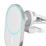 Maxbell Magnetic Wireless Car Charger Mount 15W USB C Port for iPhone 12 Circular