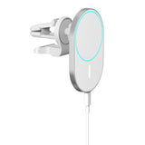 Maxbell Magnetic Wireless Car Charger Mount 15W USB C Port for iPhone 12 Circular