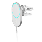 Maxbell Magnetic Wireless Car Charger Mount 15W USB C Port for iPhone 12 Circular
