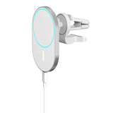 Maxbell Magnetic Wireless Car Charger Mount 15W USB C Port for iPhone 12 Circular