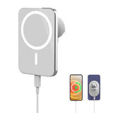 Maxbell Magnetic Wireless Car Charger Mount 15W USB C Port for iPhone 12 Rectangle