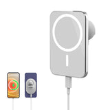 Maxbell Magnetic Wireless Car Charger Mount 15W USB C Port for iPhone 12 Rectangle