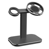 Maxbell Charger Stand Adjustable Aluminum Alloy for MagSafe for Watch Series Black