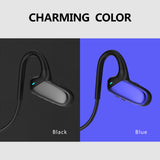 Maxbell Bone Conduction Headphones Bluetooth Open Ear Sports Headset Stereo Blue