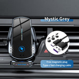Maxbell Wireless Chargers Car Holder Smart Sensor Mobile Phones 15W Fast Charging