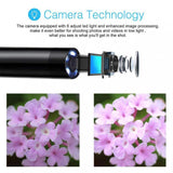 Maxbell Portable 8mm Endoscope Camera Waterproof Endosocope for Smartphones PC 1m