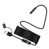 Maxbell Portable 8mm Endoscope Camera Waterproof Endosocope for Smartphones PC 1m