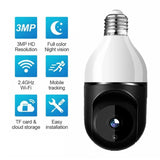 Maxbell Bulb Shape 2MP E27 for Tuya Wireless Smart Camera IP cam Accessories 1080P