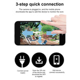 Maxbell WiFi IP Camera Motion Detection 1M Two Way Talk IP66 for Outdoor Home Indoor