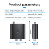 Maxbell 2 in 1 Bluetooth Wireless Digital Analog Audio Converter Simple to Operate