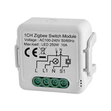 Maxbell Smart Dimmer Switch Module Mini WiFi LED 250W 10A Works for Alexa Echo 1 Way