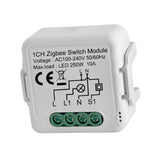 Maxbell Smart Dimmer Switch Module Mini WiFi LED 250W 10A Works for Alexa Echo 1 Way