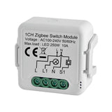 Maxbell Smart Dimmer Switch Module Mini WiFi LED 250W 10A Works for Alexa Echo 1 Way