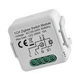 Maxbell Smart Dimmer Switch Module Mini WiFi LED 250W 10A Works for Alexa Echo 1 Way