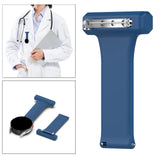 Maxbell Nurses Watch Fob Clip On Strap Watchband Bracelet Band Nurse Gift Blue