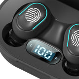 Maxbell Wireless Bluetooth Earbuds 5.2 Noise Cancelling Rechargeable for Work Sport Black