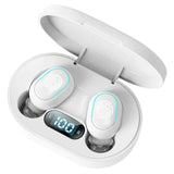 Maxbell Wireless Bluetooth Earbuds 5.2 Noise Cancelling Rechargeable for Work Sport White