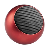 Maxbell Portable Bluetooth Speaker Noise Cancelling Dual Pairing for Party Biking Red