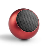 Maxbell Portable Bluetooth Speaker Noise Cancelling Dual Pairing for Party Biking Red