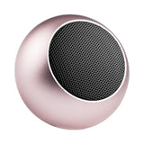 Maxbell Portable Bluetooth Speaker Noise Cancelling Dual Pairing for Party Biking Rose Gold