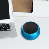 Maxbell Portable Bluetooth Speaker Noise Cancelling Dual Pairing for Party Biking Blue
