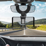 Maxbell Rearview Mirror Phone Holder for 3-5.5inch Smartphones Cell Phone