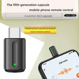 Maxbell Smartphone IR Remote Controller Adapter Type C for Phone DVD Player Black