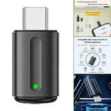 Maxbell Smartphone IR Remote Controller Adapter Type C for Phone DVD Player Black