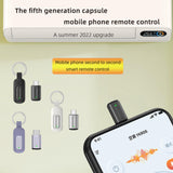Maxbell Smartphone IR Remote Controller Adapter Type C for Phone DVD Player Silver