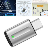 Maxbell Smartphone IR Remote Controller Adapter Type C for Phone DVD Player Silver