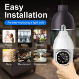 Maxbell Bulb Shape 2MP E27 WiFi Wireless Surveillance Camera IP Camera for Yiiot