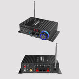 Maxbell Lp-A8BT Audio Power Amplifier AUX RCA 2x30W for Computers Speakers Studio