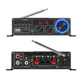 Maxbell Lp-A8BT Audio Power Amplifier AUX RCA 2x30W for Computers Speakers Studio