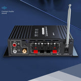Maxbell Lp-A8BT Audio Power Amplifier AUX RCA 2x30W for Computers Speakers Studio