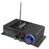 Maxbell Lp-A8BT Audio Power Amplifier AUX RCA 2x30W for Computers Speakers Studio
