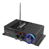 Maxbell Lp-A8BT Audio Power Amplifier AUX RCA 2x30W for Computers Speakers Studio