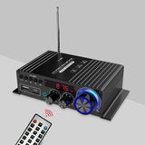 Maxbell Lp-A8BT Audio Power Amplifier AUX RCA 2x30W for Computers Speakers Studio