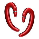 Maxbell Bluetooth 5.0 Headphone HD Calling Built in Mic for Driving Business Red