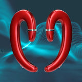 Maxbell Bluetooth 5.0 Headphone HD Calling Built in Mic for Driving Business Red