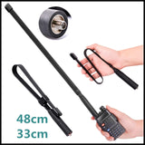 Maxbell Foldable Walkie Talkie Antenna Dual Band VHF/UHF for BaoFeng UV-82 UV-5R