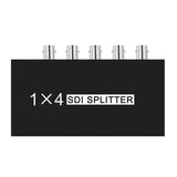 Maxbell SDI Splitter 1 Input and 4 Outputs SD/HD/3G-Sdi 1080P 1x4 for Projector TV